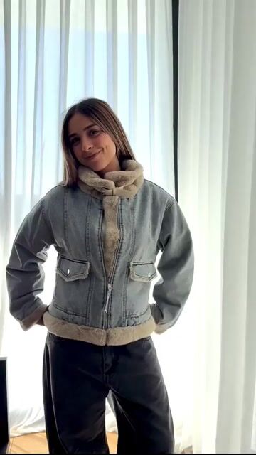 Video de Campera Koxis Denim C/piel