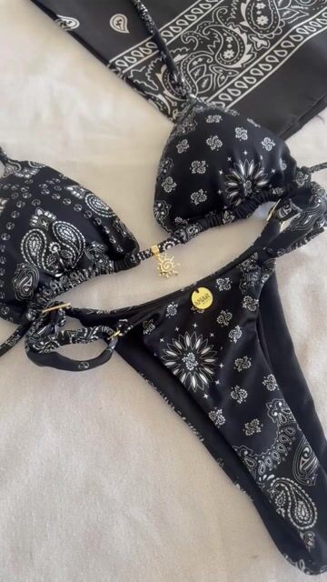 Vídeo de BIQUÍNI LISO FITA BANDANA