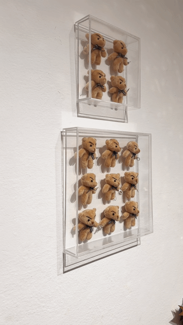 Vídeo de Quadro Fucked up Teddy bear
