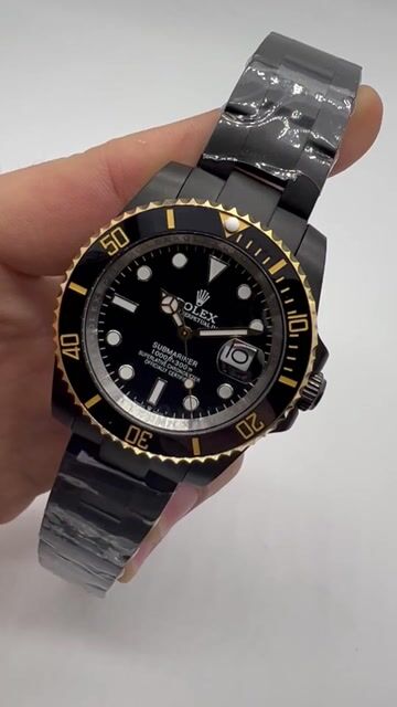 Video de Rolex Submariner 41mm Aço/OxBlack - Mostrador Preto/Bezel Preto