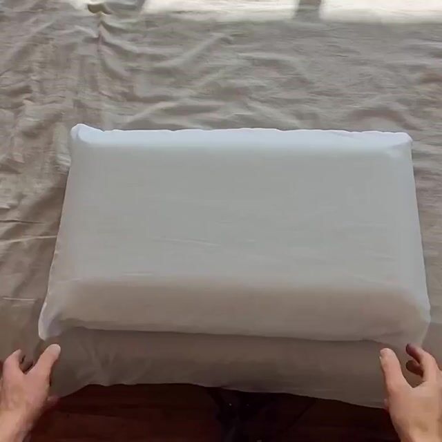 Video de ALMOHADA VISCOLASTICA CON FUNDA DESMONTABLE CON CIERRE