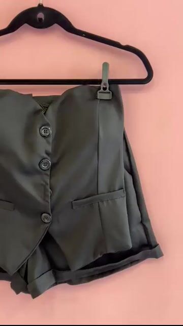 Video de 1010408 CONJ BLUSA TQC BOTÕES + SHORT BRANCO