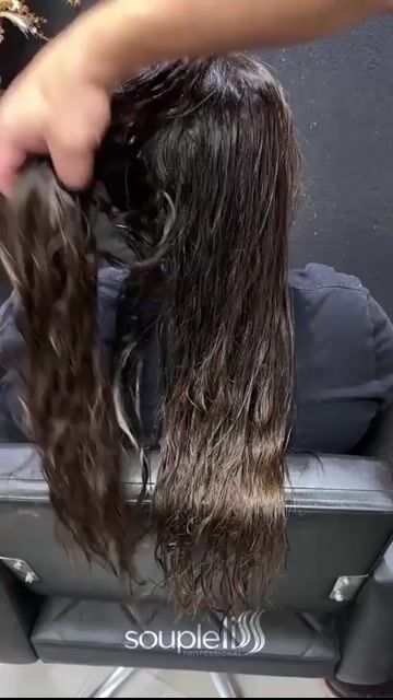 Video de Kit Realinhamento Termico a base de Queratina Brazilian Keratin 2x1L - Souple Liss