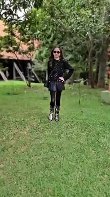 Vídeo de Short Saia Couro Fake Luluzinha