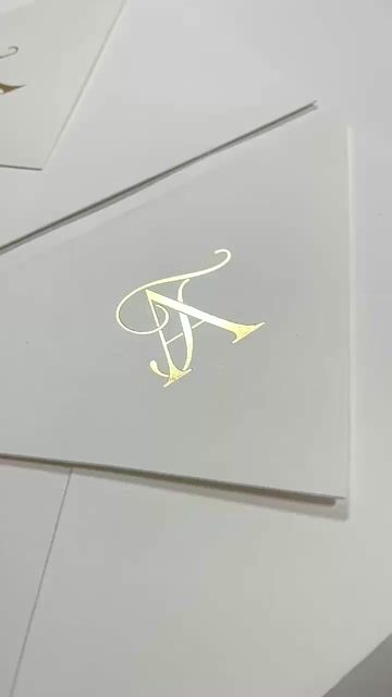 Vídeo de Envelope Modelo Bico - Com Hot Stamping