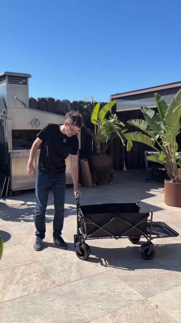 Video de Carro Playero con Asiento - Apto 100kg