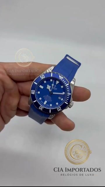 Vídeo de Pelagos Relógio Premium Azul Masculino | CIA IMPORTADOS