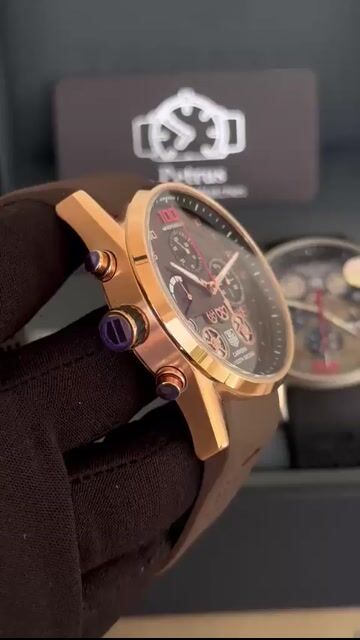 Video de TAG Heuer Carrera Mikropendulum 47mm- AÇO/MOSTRADOR MARROM - SILICONE