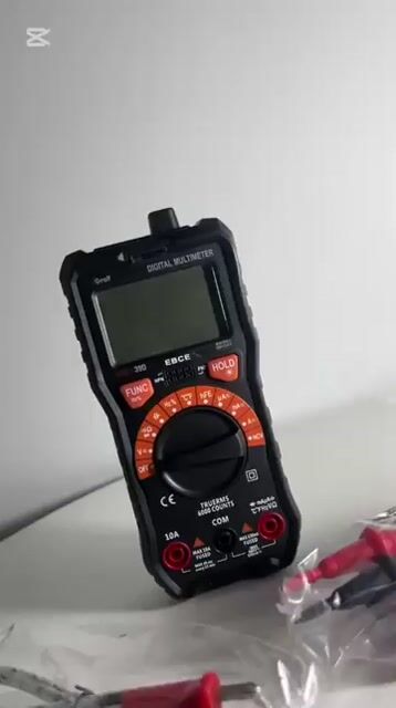 Video de Multimetro Digital Tester Autorango Mini Gralf GMF-39D