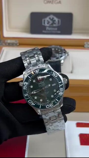 Video de Omega Seamaster 42mm - AÇO/MOSTRADOR VERDE