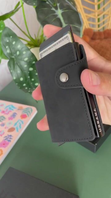 Video de Billetera Ionify Urbana W – Gatillo + Tarjetero 5 Tarjetas + RFID