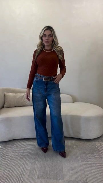Video de Blusa Modal Premium Losango Trabalhada em Tranças