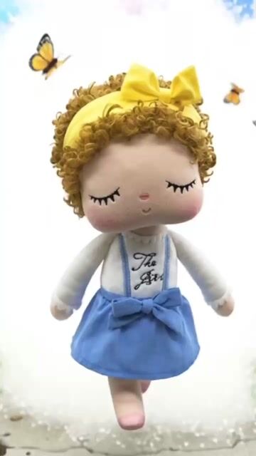 Video de METOO DOLL - BONECA ANGELA 35CM CACHOS - JARDINEIRA