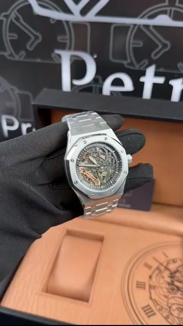 Video de Audemars Piguet Royal Oak Double 42mm - AÇO/MOSTRADOR SKELETON PRETO