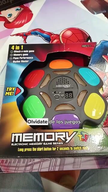 Video de Memory Game Hexa Juego de Memoria Electronico Luz Y Sonido