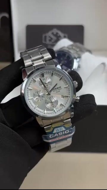 Video de Casio MTP 41mm - AÇO/MOSTRADOR BRANCO