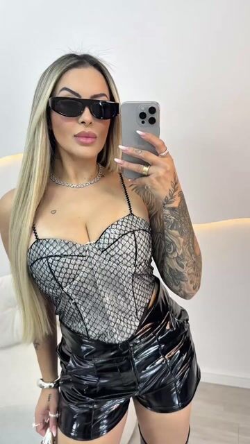 Vídeo de Corselet Lantejoula