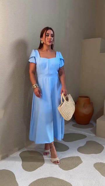 Vídeo de Vestido Paula Duna Linho