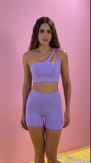 Vídeo de Short Bia Lavanda