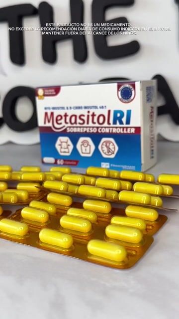 Video de METASITOL RI CONTROL DE SOBREPESO Y METABOLISMO 60 CAPSULAS