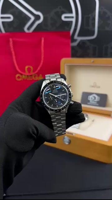Video de Speedmaster 42mm - AÇO/MOSTRADOR PRETO
