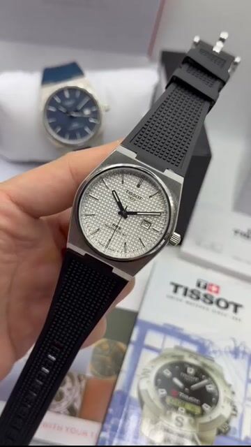 Video de Tissot PRX Powermatic 40mm - AÇO/MOSTRADOR BRANCO - SILICONE