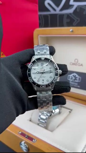 Video de Omega Seamaster 42mm - AÇO/MOSTRADOR BRANCO