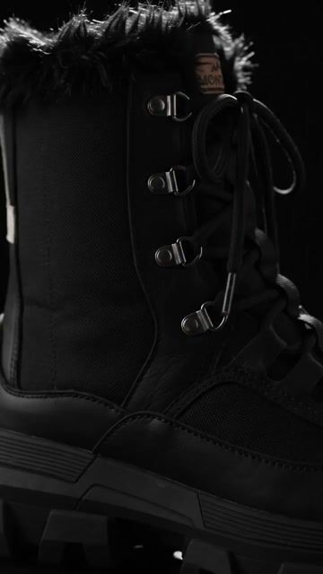 Vídeo de Montana FX 44 | Bota Feminina para Neve e Frio Extremo Preto/Off White