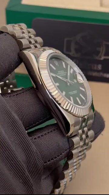 Video de Datejust 40mm - AÇO/MOSTRADOR VERDE