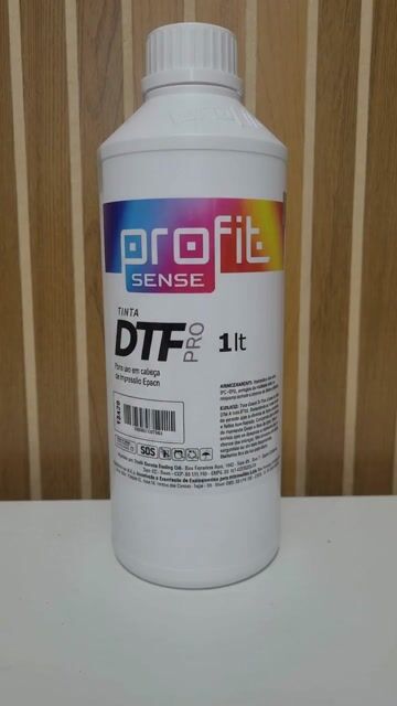 Vídeo de Tinta Pigmentada Profit Dtf Textil 1l - Branca ART ESTILO