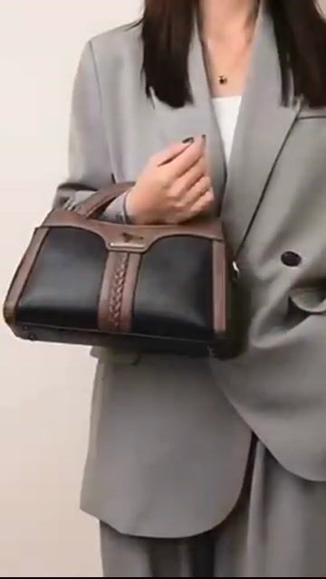 Video de Cartera Para Mujer De Mano Y Hombro Eco Cuero Modelo Trenza