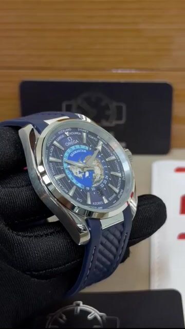 Video de Omega Seamaster Aqua Terra 39mm - AÇO/MOSTRADOR AZUL - SILICONE