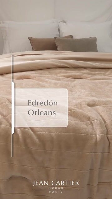 Video de Edredon Orleans Flannel Fleece C/Reverso Microfleece King Size - Jean Cartier -