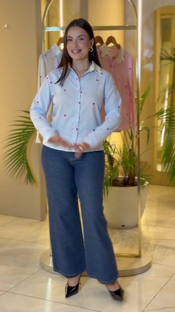 Video de Camisa Feminina Lucia - REF FS5260.