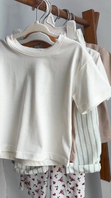 Video de Remera básica algodón natural