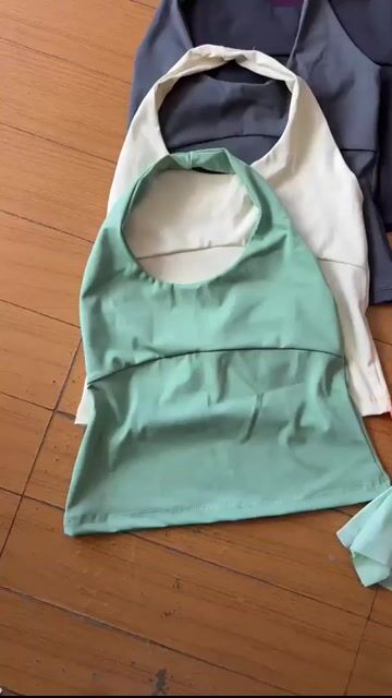 Vídeo de Conjunto Blusa Frente Única e Short | Bojo Removível