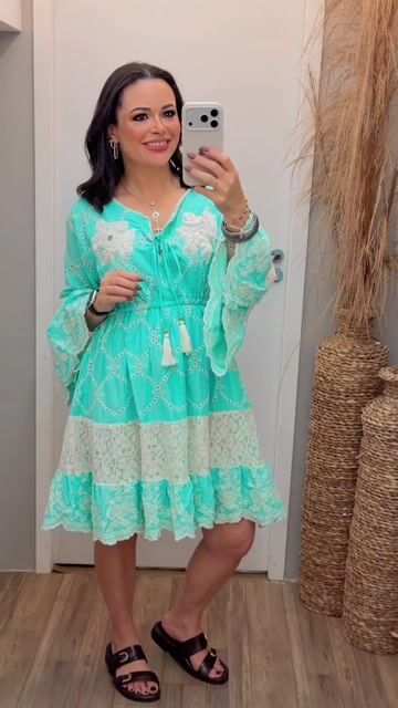 Video de Túnica Boho Santorini Cod:7020