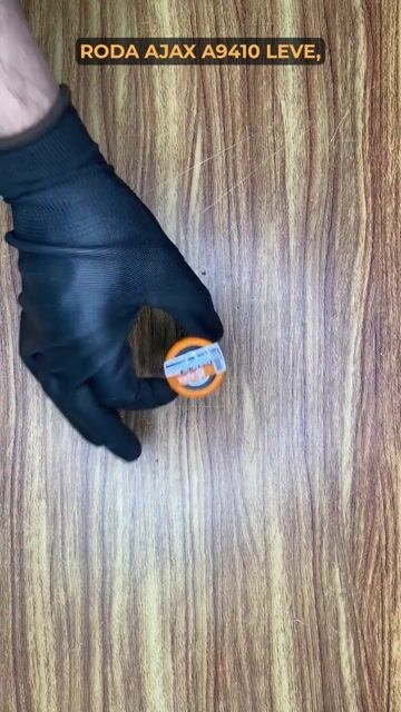 Vídeo de RODA DE PVC LARANJA 1.5/8"