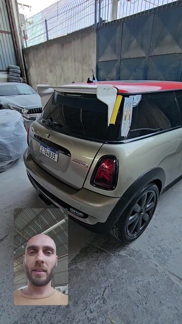 Vídeo de Aerofólio Mini Cooper R - Sem Pintar