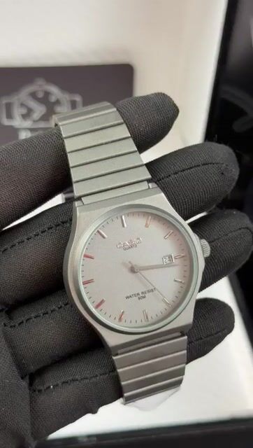 Video de Casio 36mm - AÇO/MOSTRADOR CINZA