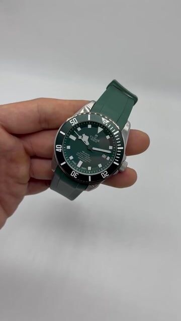 Video de Tudor Pelagos 41mm - AÇO/MOSTRADOR VERDE - SILICONE