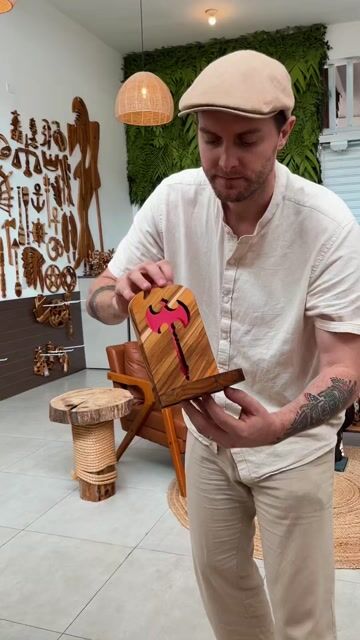 Vídeo de Kit Porta Vela Xangô - 20cm Alt + Suporte Vidro Duplo + Vela 7 Dias Marrom + Vela Palito Marrom