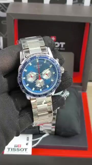 Video de Tissot Supersport 40mm - AÇO/MOSTRADOR AZUL