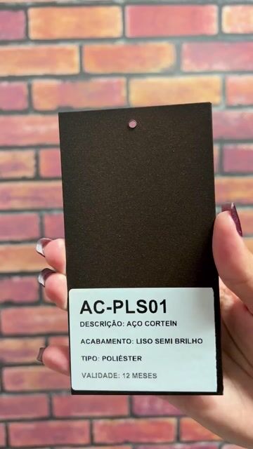 Vídeo de TINTA PÓ PARA PINTURA ELETROSTÁTICA - AÇO CORTEIN POLIÉSTER SEMI BRILHO
