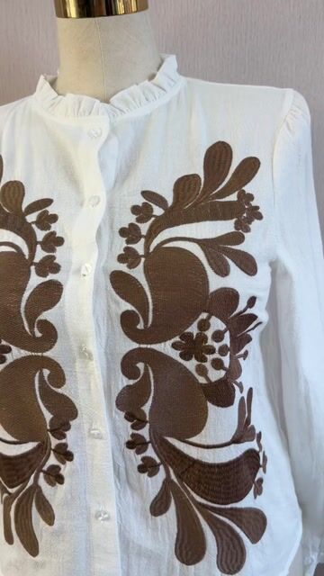 Video de Camisa Boho Bordada Cod:2276