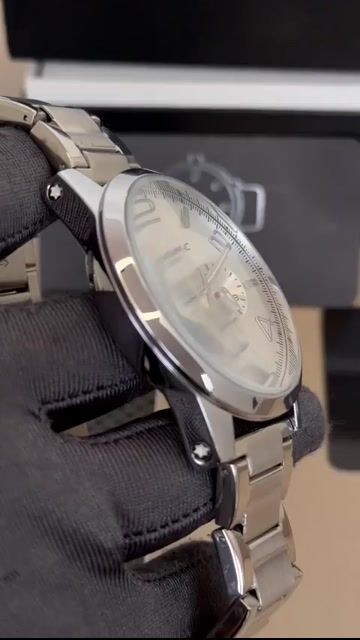 Video de Montblanc 44mm - AÇO/MOSTRADOR BRANCO