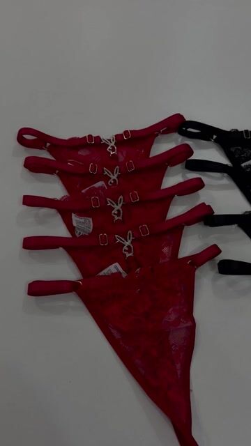 Video de Calcinha de Renda play boy REF.003