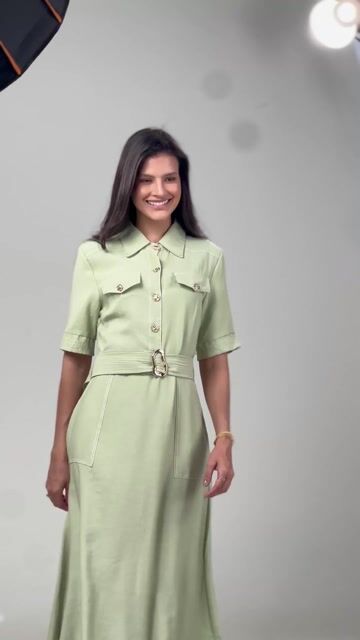 Vídeo de VESTIDO PESPONTO KAREN