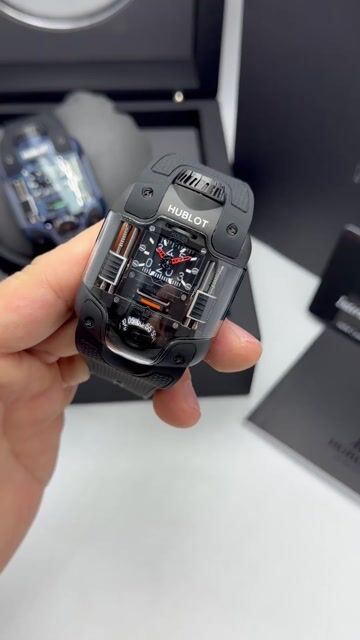 Video de Hublot MP-10 41mm - AÇO PRETO/MOSTRADOR PRETO - SILICONE
