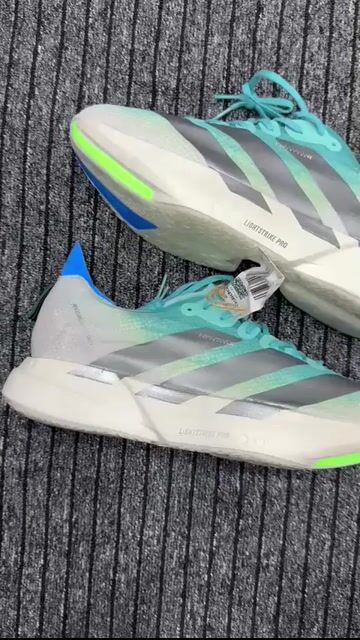 Video de Adidas cinza adizero evo sl Atr verde água importado premium